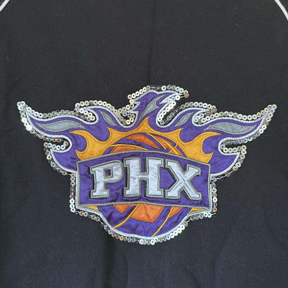 NBA PHOENIX SUNS CLASSIC FULL ZIP SWEATER - Campus Couture Brand. - Picture 4 of 4